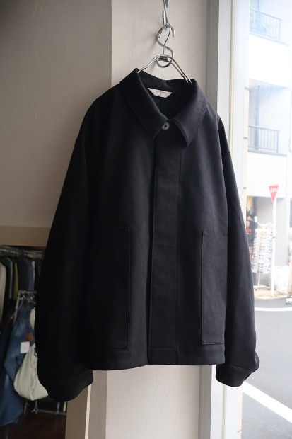 STILL BY HAND シンセティックレザーブルゾン BL07263