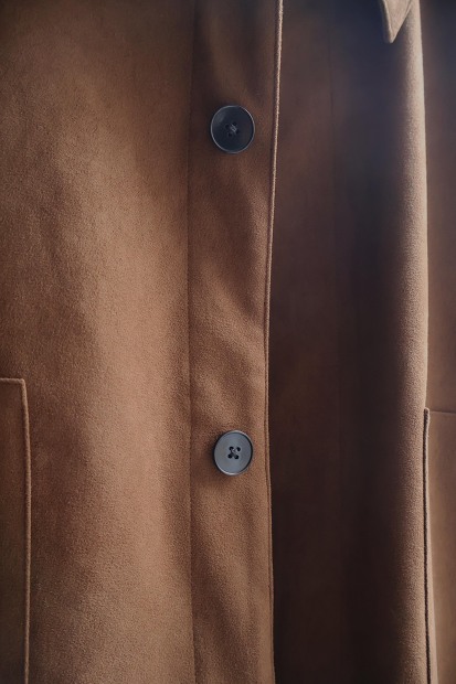 STILL BY HAND シンセティックレザーブルゾン BL07263