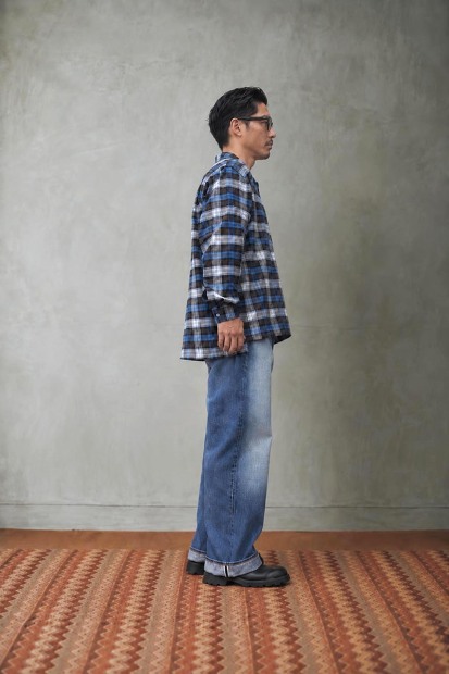 BRENA BLAZE L/S THOMAS MASON VINTAGE FLANNEL CHK