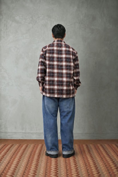 BRENA BLAZE L/S THOMAS MASON VINTAGE FLANNEL CHK