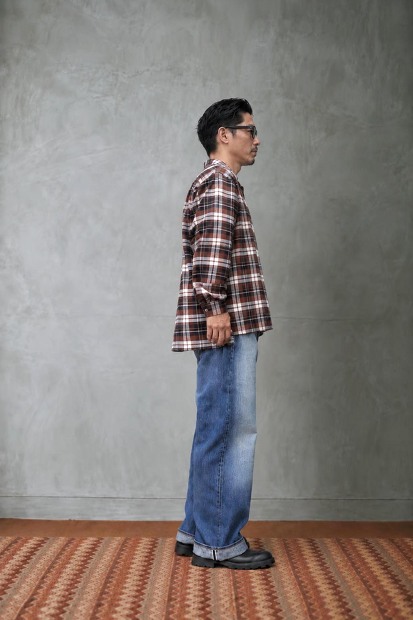 BRENA BLAZE L/S THOMAS MASON VINTAGE FLANNEL CHK