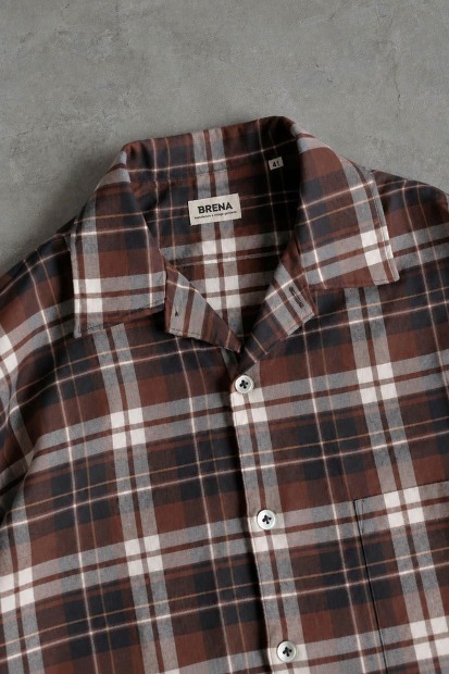 BRENA BLAZE L/S THOMAS MASON VINTAGE FLANNEL CHK