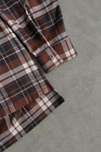 BRENA BLAZE L/S THOMAS MASON VINTAGE FLANNEL CHK