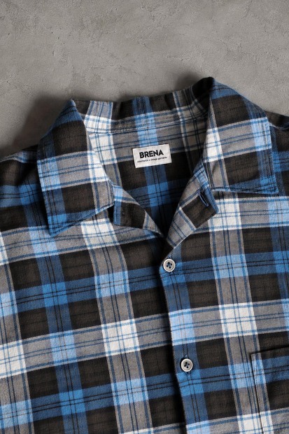 BRENA BLAZE L/S THOMAS MASON VINTAGE FLANNEL CHK