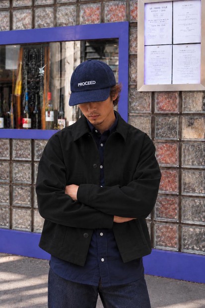 STILL BY HAND<br>シンセティックレザーブルゾン BL07263