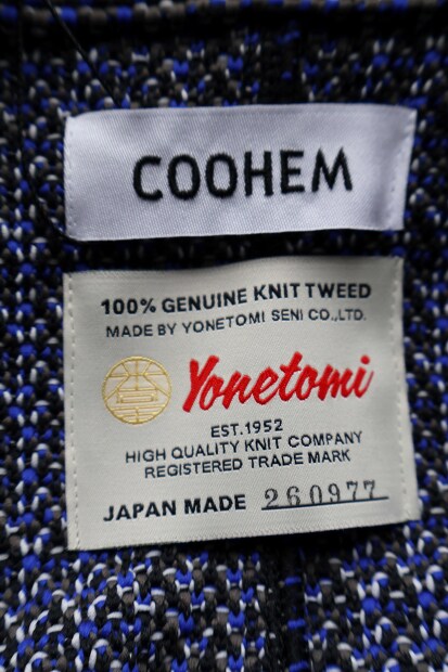 COOHEM NEW VINTAGE CHECK TWEED C/T 13-264-020