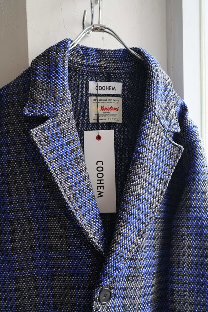 COOHEM NEW VINTAGE CHECK TWEED C/T 13-264-020