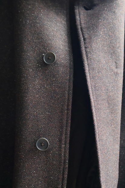 STILL BY HAND SILK NEP HALF COAT CO02263