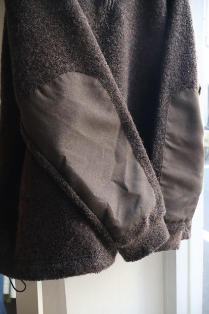 A VONTADE WOOL PILE HALF ZIP PULLOVER VTD-640-CS
