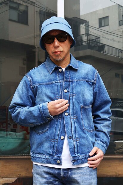 ORDINARY FITS DENIM JACKET TYPE 2ND USED 013USD