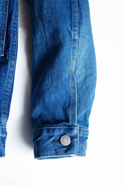 ORDINARY FITS DENIM JACKET TYPE 2ND USED 013USD