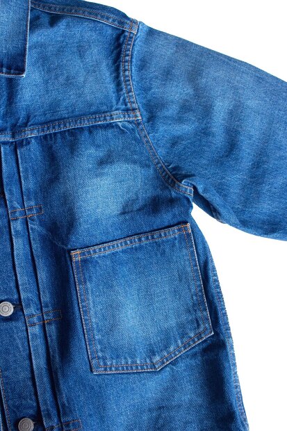 ORDINARY FITS DENIM JACKET TYPE 2ND USED 013USD