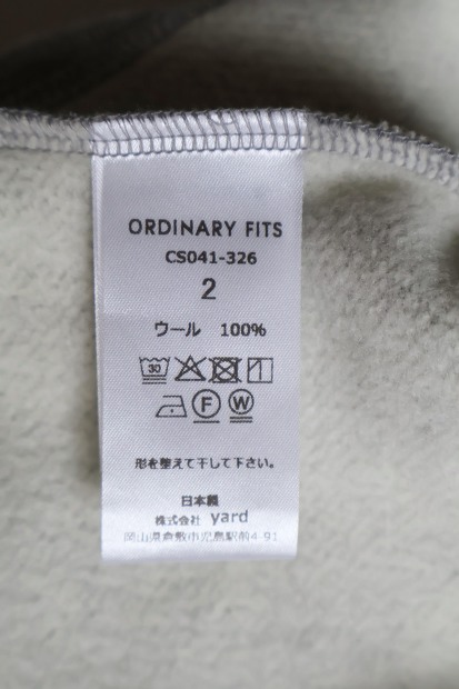 ORDINARY FITS MERINO WOOL SWEAT