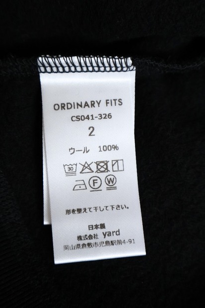 ORDINARY FITS WOOL SWEAT