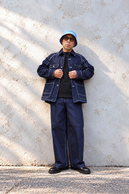 ORDINARY FITS DENIM COVERALL USED ONE WASH
