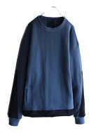 Meanswhile Imitation Suede Sweatshirt MW-CT22104 40%off