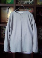 Still by hand ボーダーヘンリーL/S Tee CS03231 2色展開