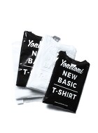 Yonetomi New Basic T-shirt 95-242-034 2色展開