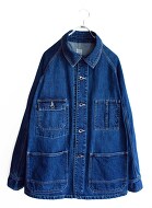 Ordinary fits Denim Coverall Used OF-J069