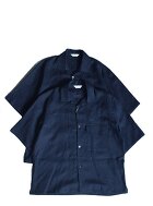 Still by hand フレンチリネン開襟シャツ SH03252