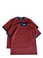 Coohem Knit Detail Ringer T-shirts 13-252-028