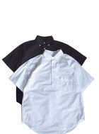 MANUAL ALPHABET OXFORD PULL OVER S/S BD SHT MA-S-792