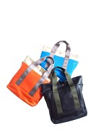 TRIALOGUE STUDIO グログランハンドルレザートートバッグ NK069