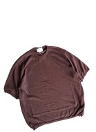 STILL BY HAND コットンリネン半袖ニット KN03262