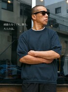 STILL BY HAND 12Gハーフスリーブニット KN02261