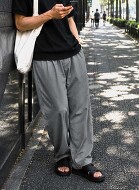 STILL BY HAND 強撚コットンテーパードパンツ PT07262