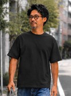 YONETOMI RIGID SEA ISLAND COTTON YOKO-MARUDO KNIT TEE 