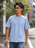 YONETOMI RIGID SEA ISLAND COTTON YOKO-MARUDO KNIT TEE 