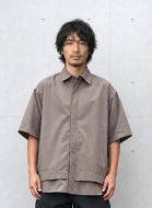 MEANSWHILE BREATHABLE SIDE SLIT S/S SH MW-SH26105
