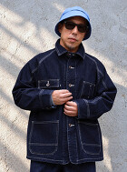 ORDINARY FITS DENIM COVERALL ONE WASH OF-J069OW